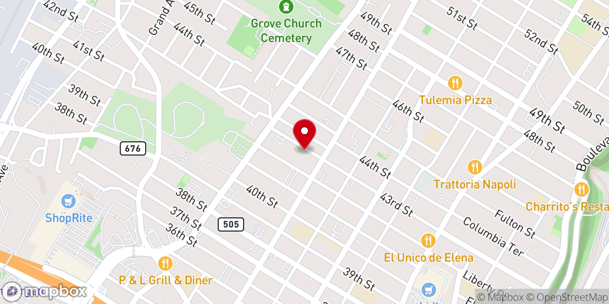 Map showing location of Salvation Army