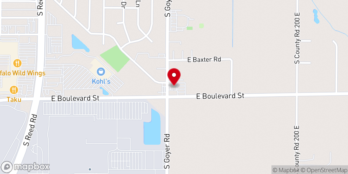 Map showing location of Door of Hope Community Church