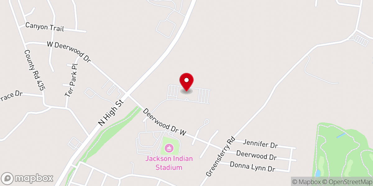 Map showing location of Connection Point Church