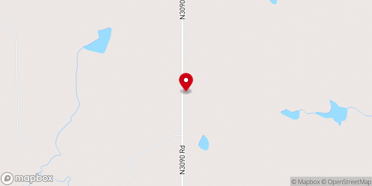 Map showing location of Potter Church