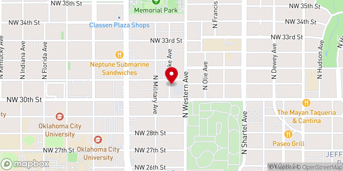 Map showing location of Apostles of Jesus