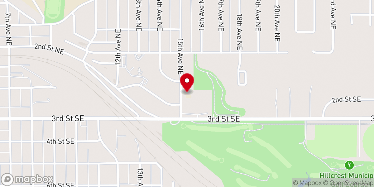 Map showing location of Hillcrest SDA School