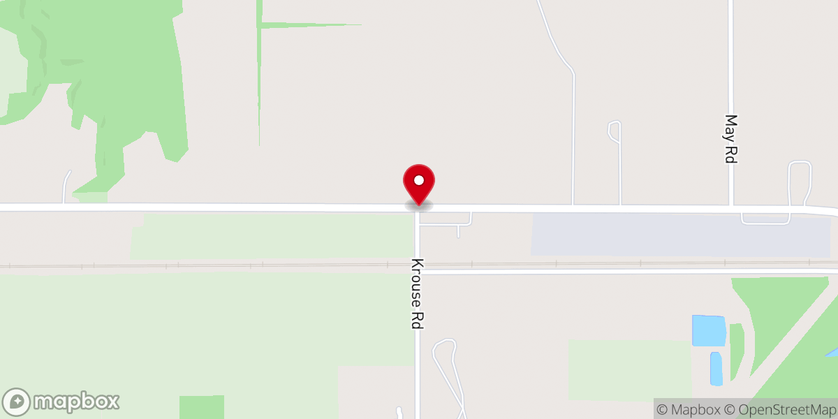 Map showing location of Resting Place Ohio