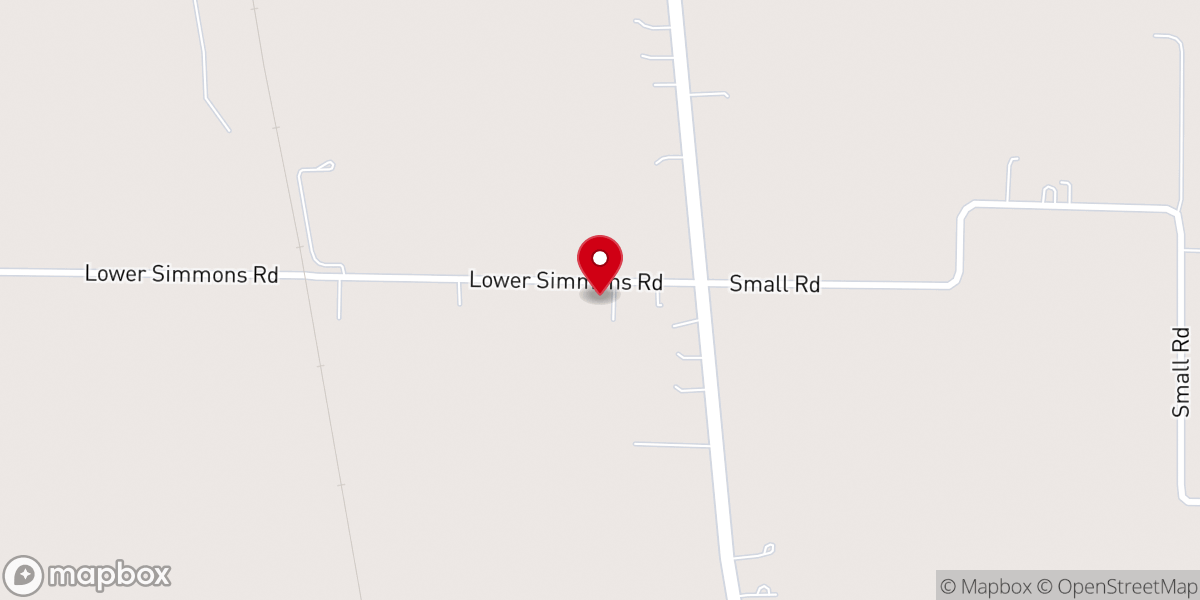 Map showing location of Hope Community Church