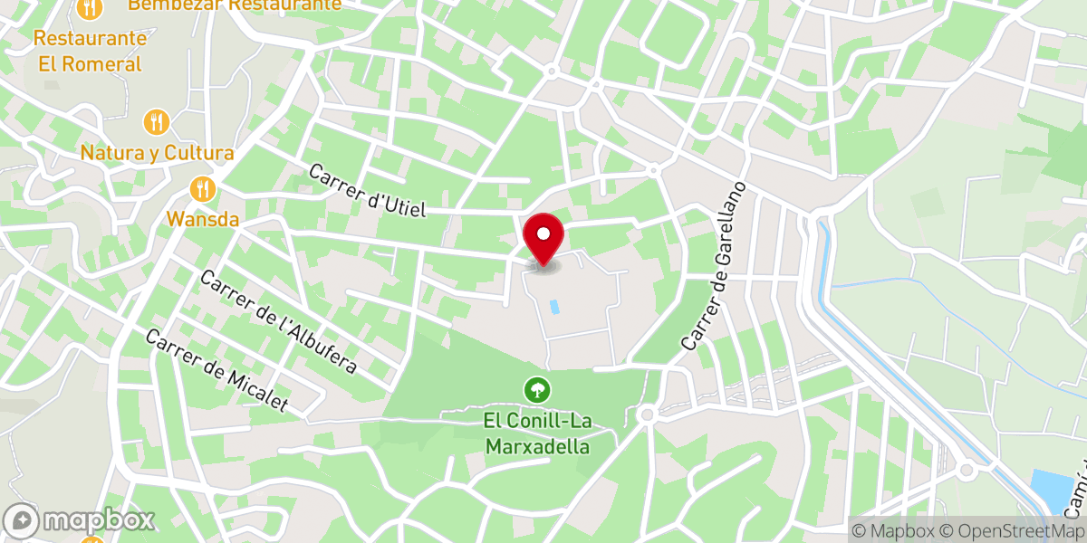 Map showing location of Convento de Santo Domingo de Guzmán