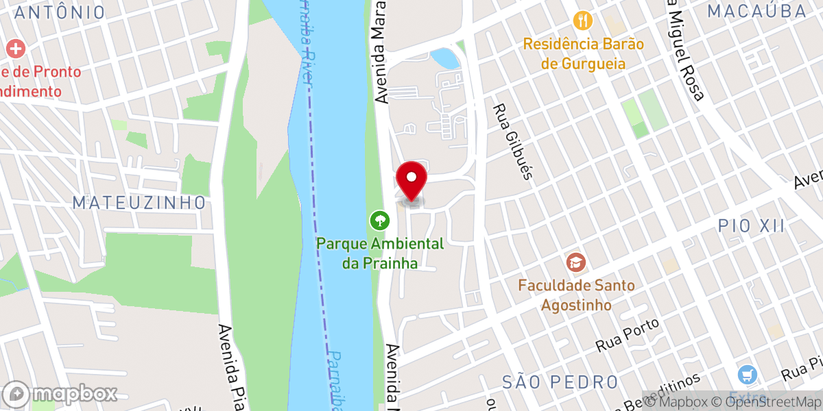 Map showing location of Igreja Pentecostal Ebenézer-IPEMP