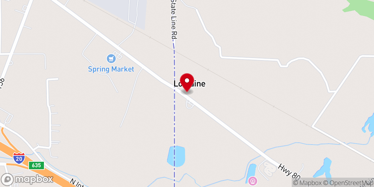 Map showing location of God's House