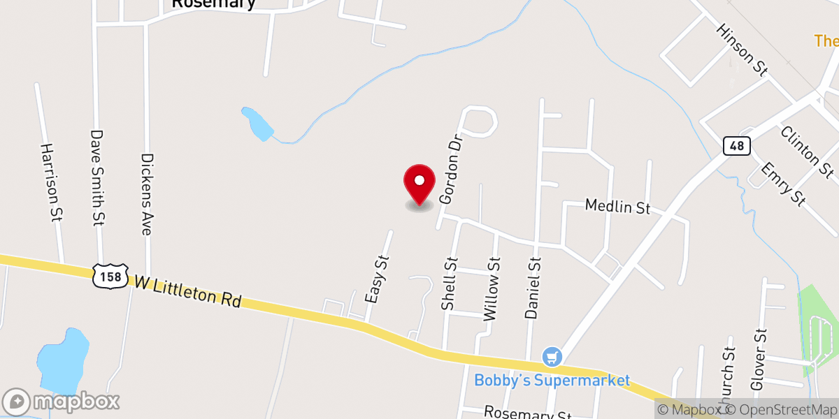 Map showing location of Fresh Fire Fellowship