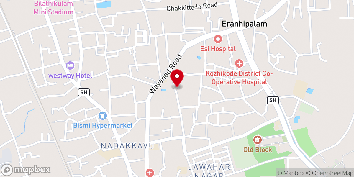 Map showing location of Good News Fellowship Pentecostal Church