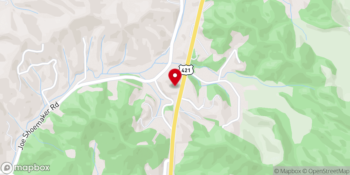 Map showing location of High Country United Church of Christ