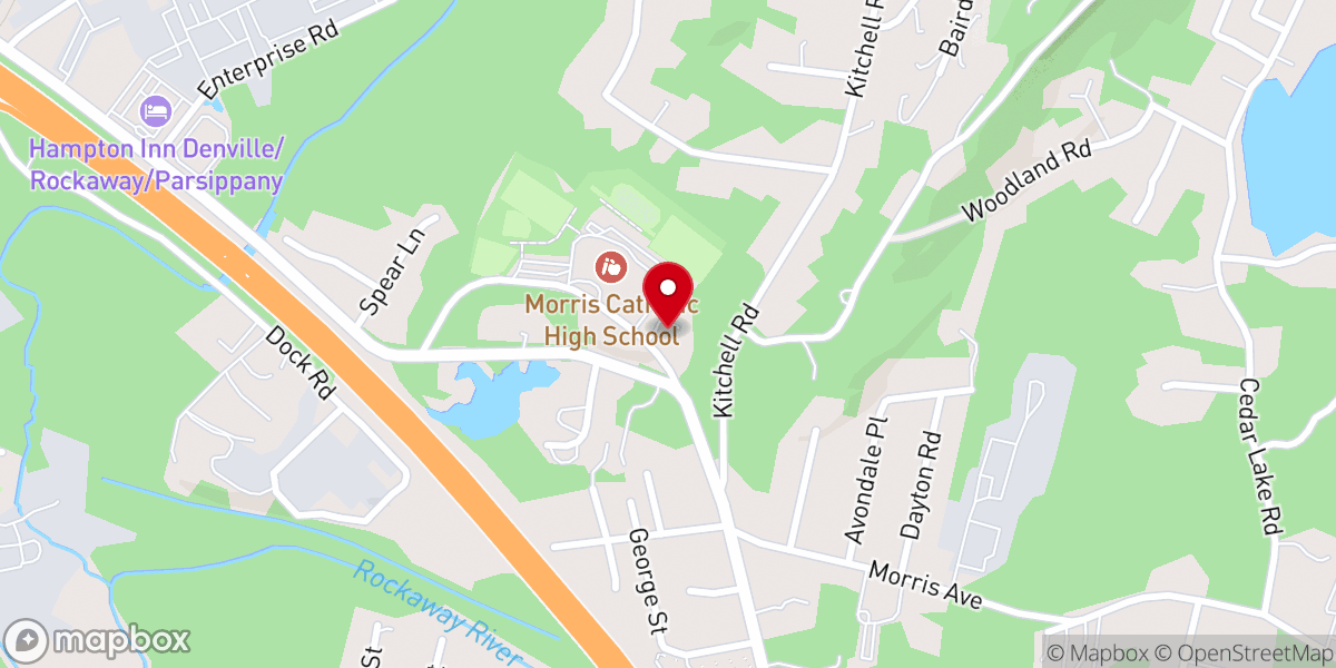 Map showing location of Assumption College for Sisters