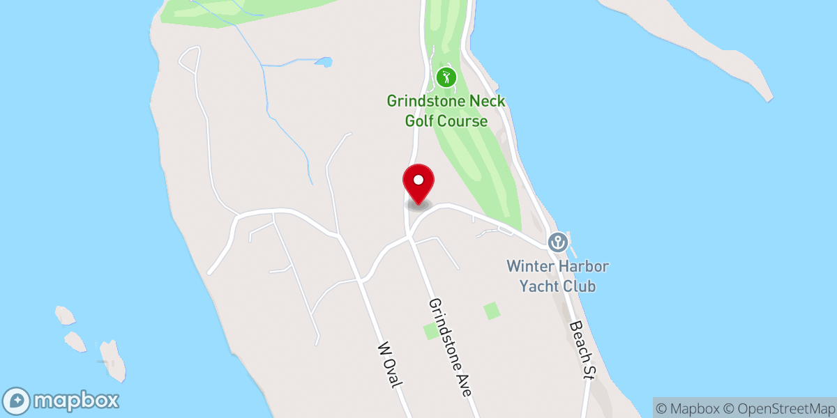 Map showing location of St. Christopher's by the Sea