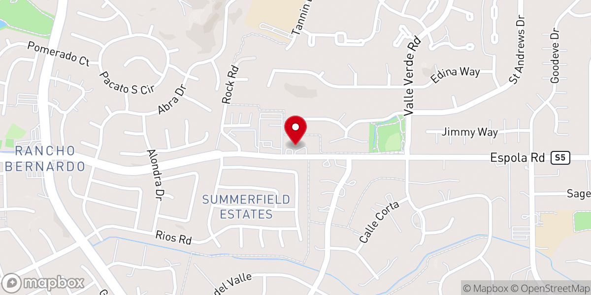 Map showing location of Lutheran Church of the Incarnation