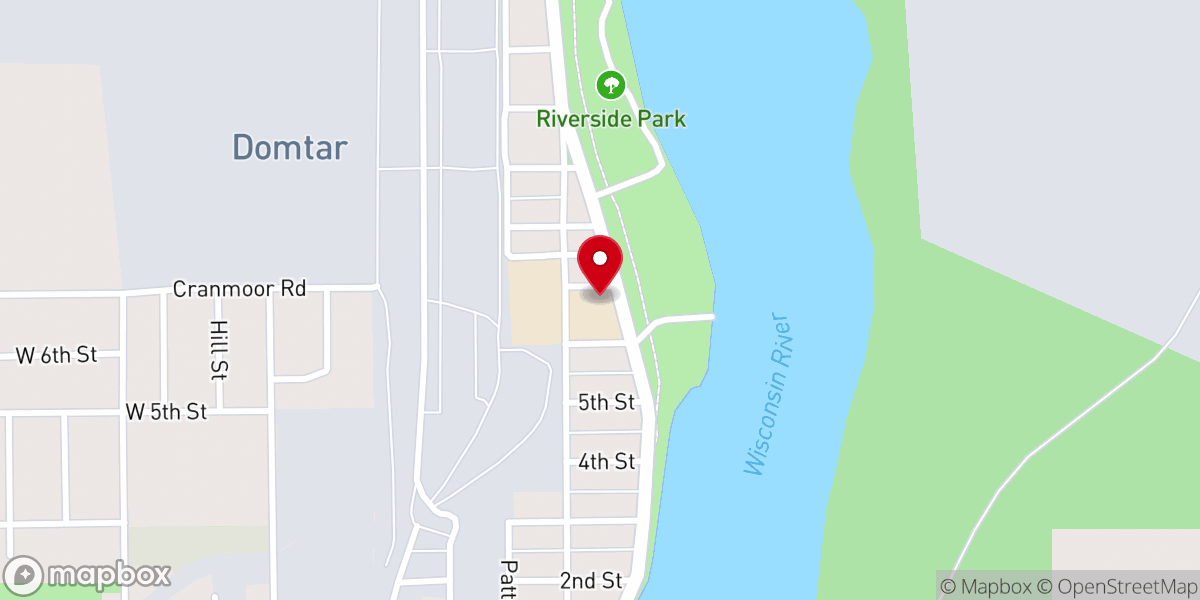 Map showing location of Sacred Heart of Jesus Catholic Church