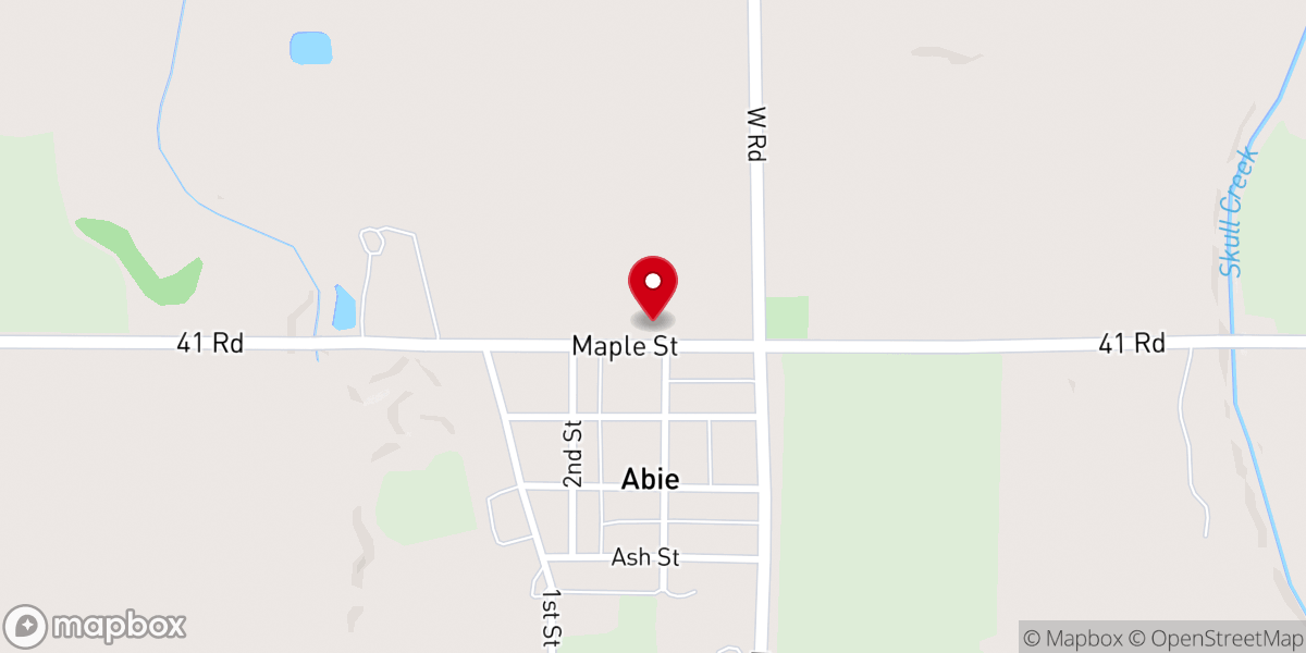 Map showing location of Sts. Peter & Paul Catholic Church