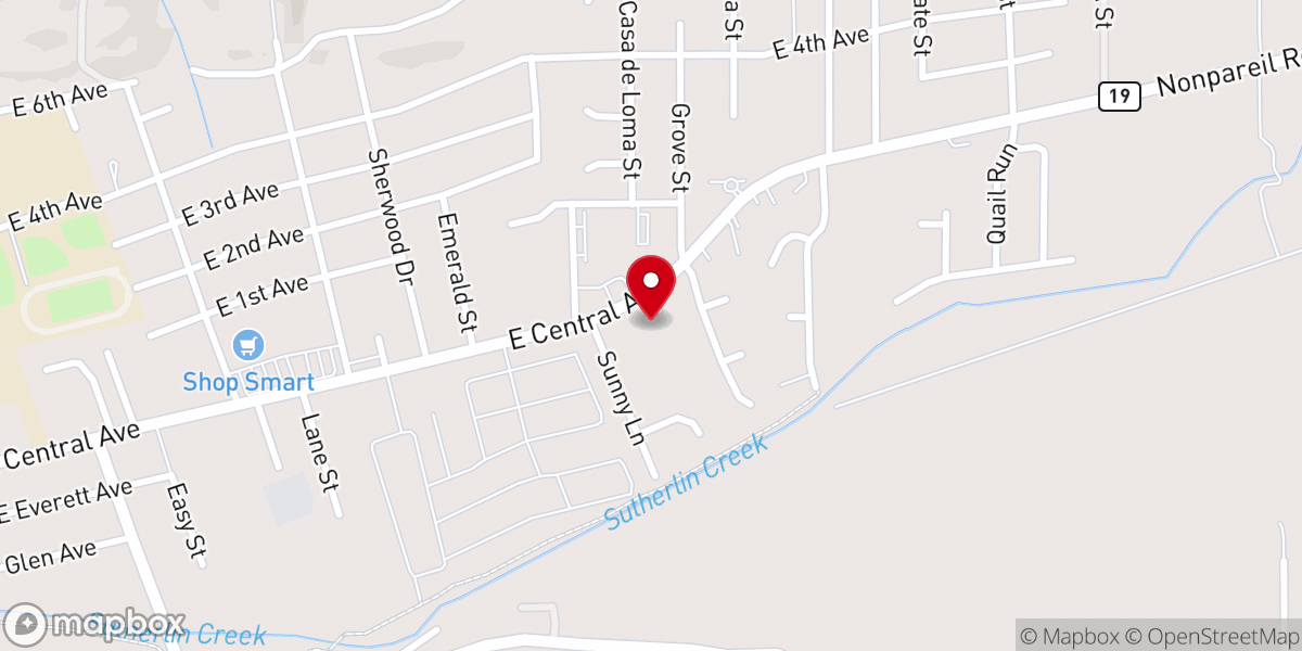 Map showing location of The Way Church