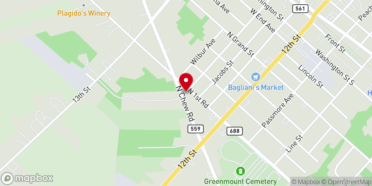 Map showing location of Deeper Life Deliverance Ministry, Inc.