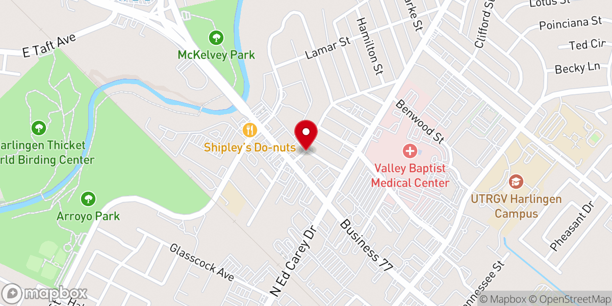 Map showing location of Little Childrens Fellowship Church