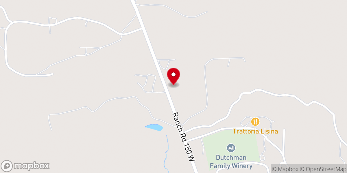 Map showing location of Driftwood Baptist Church