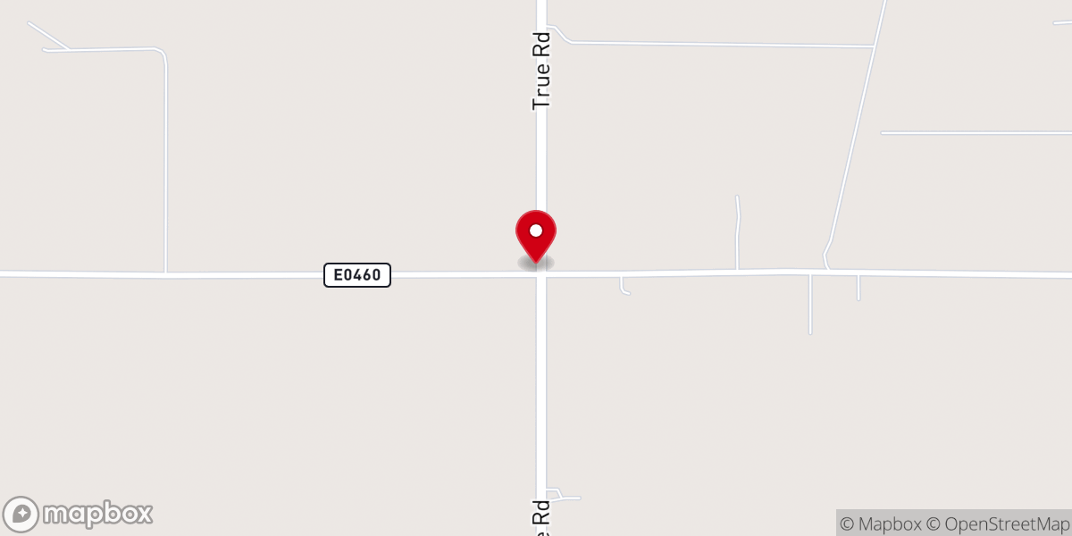 Map showing location of Coo-Y-Yah Baptist Church