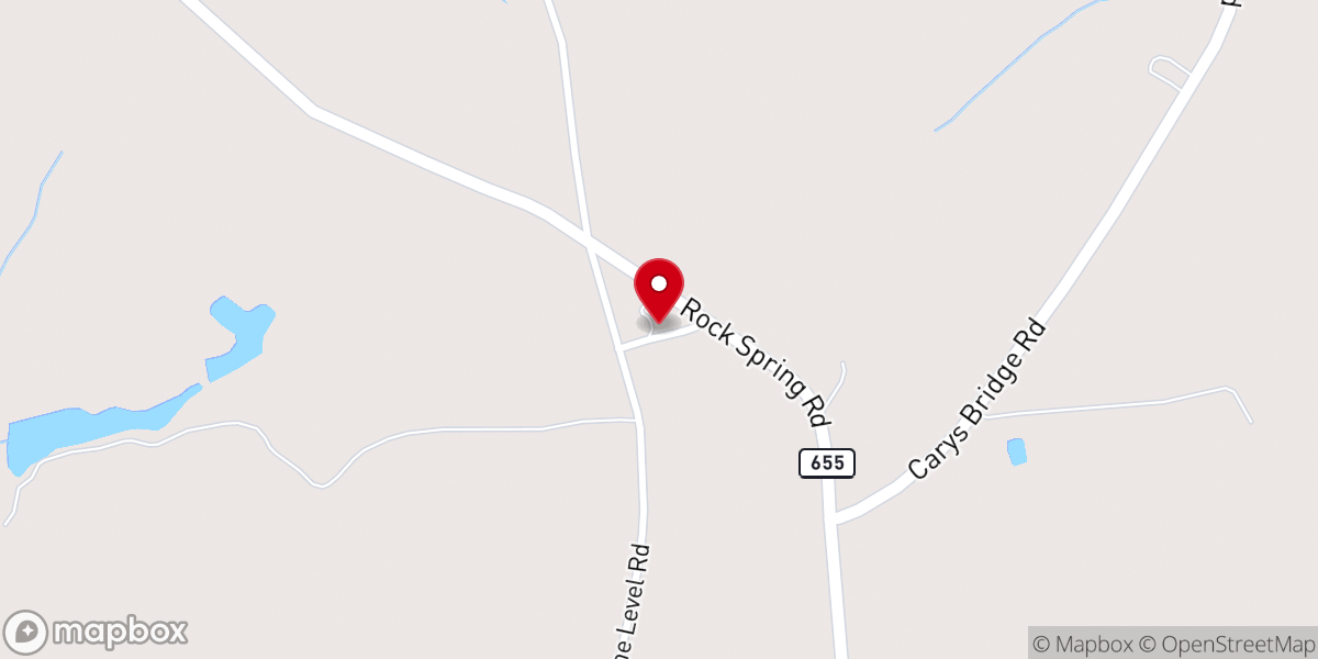 Map showing location of New Covenant Church