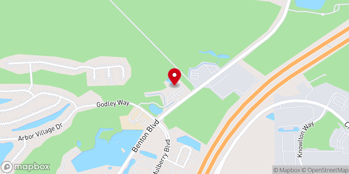 Map showing location of The Church at Godley Station
