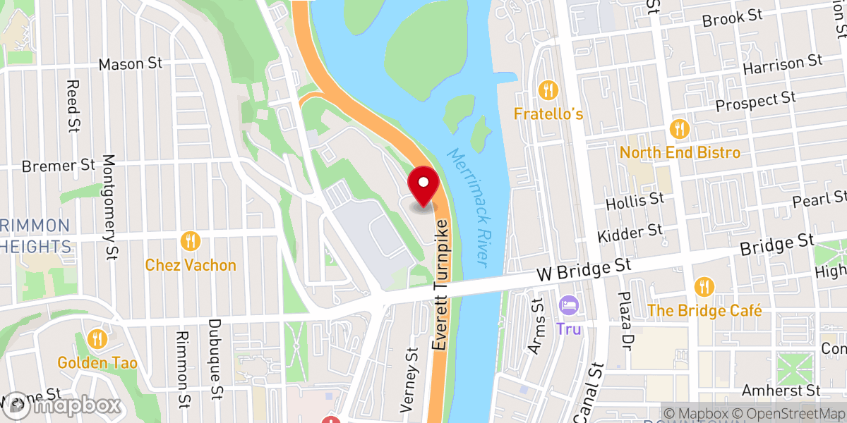 Map showing location of Manchester Chinese Christian Church