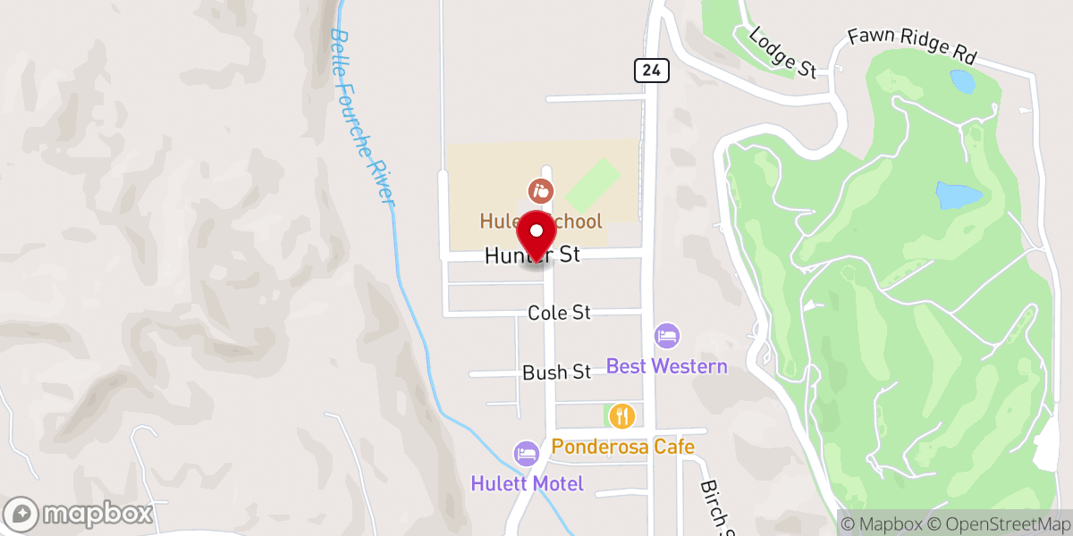 Map showing location of St. Matthew Catholic Church