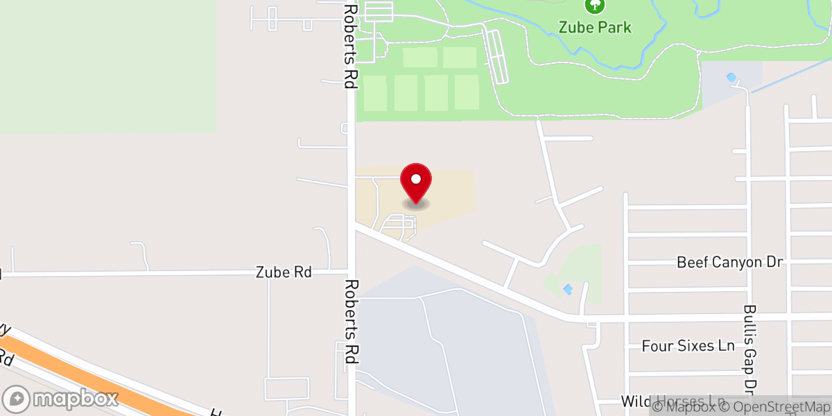 Map showing location of Simple Gospel Church