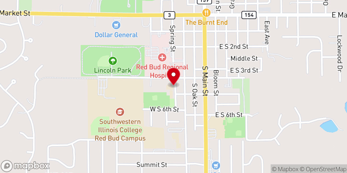 Map showing location of St John the Baptist Catholic School