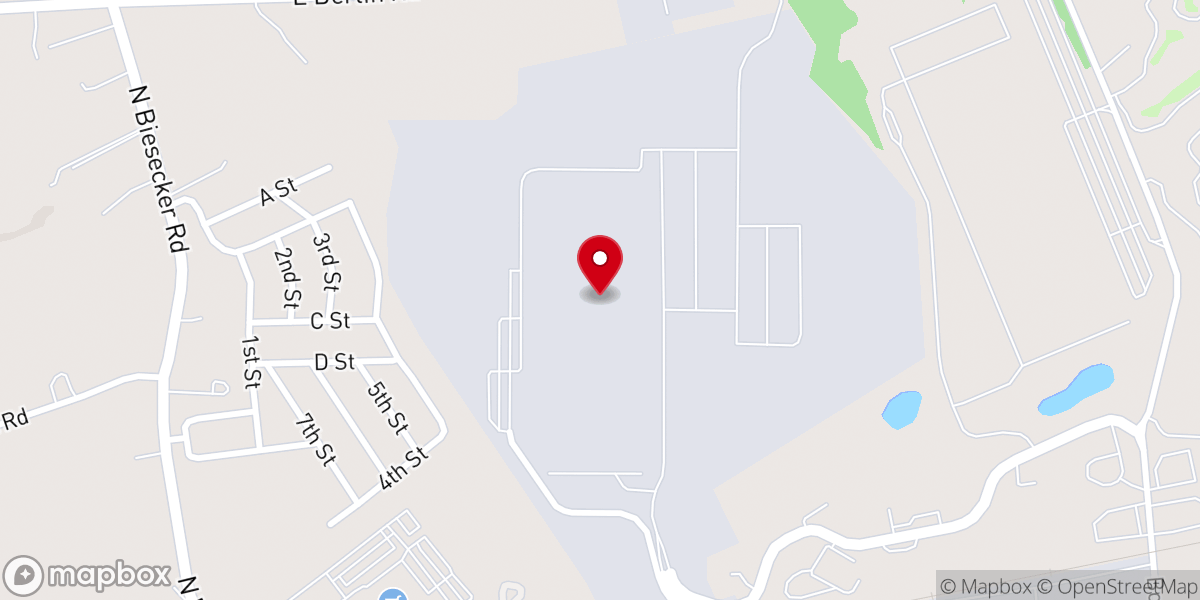 Map showing location of Church & Dwight Company