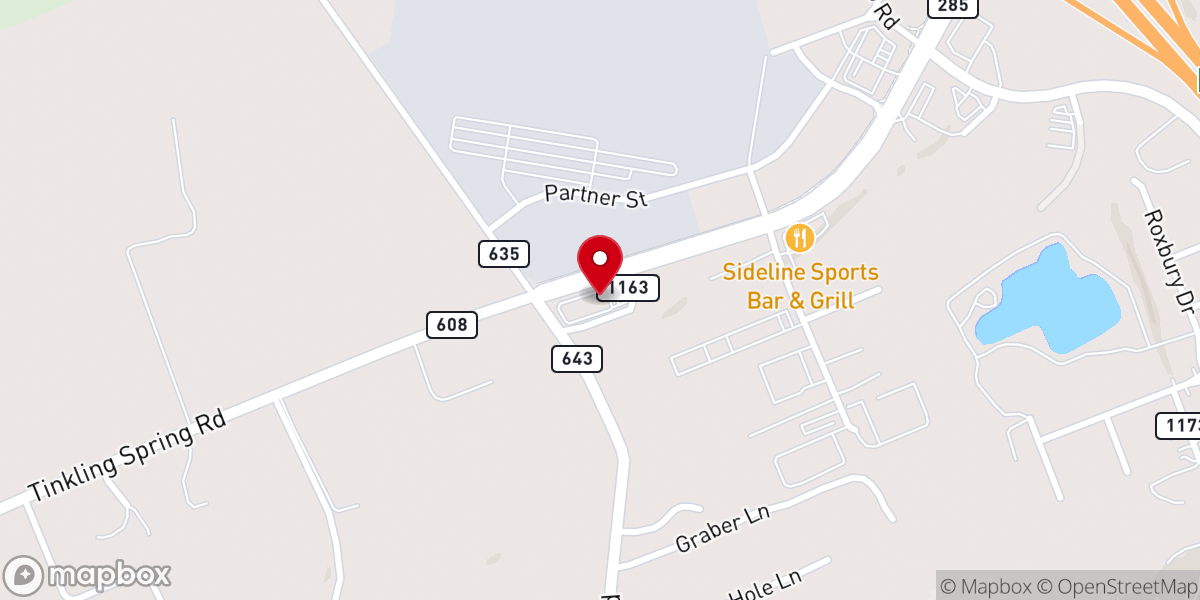 Map showing location of Common Ground