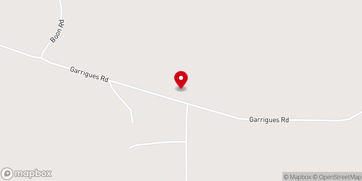 Map showing location of Zion Chapel