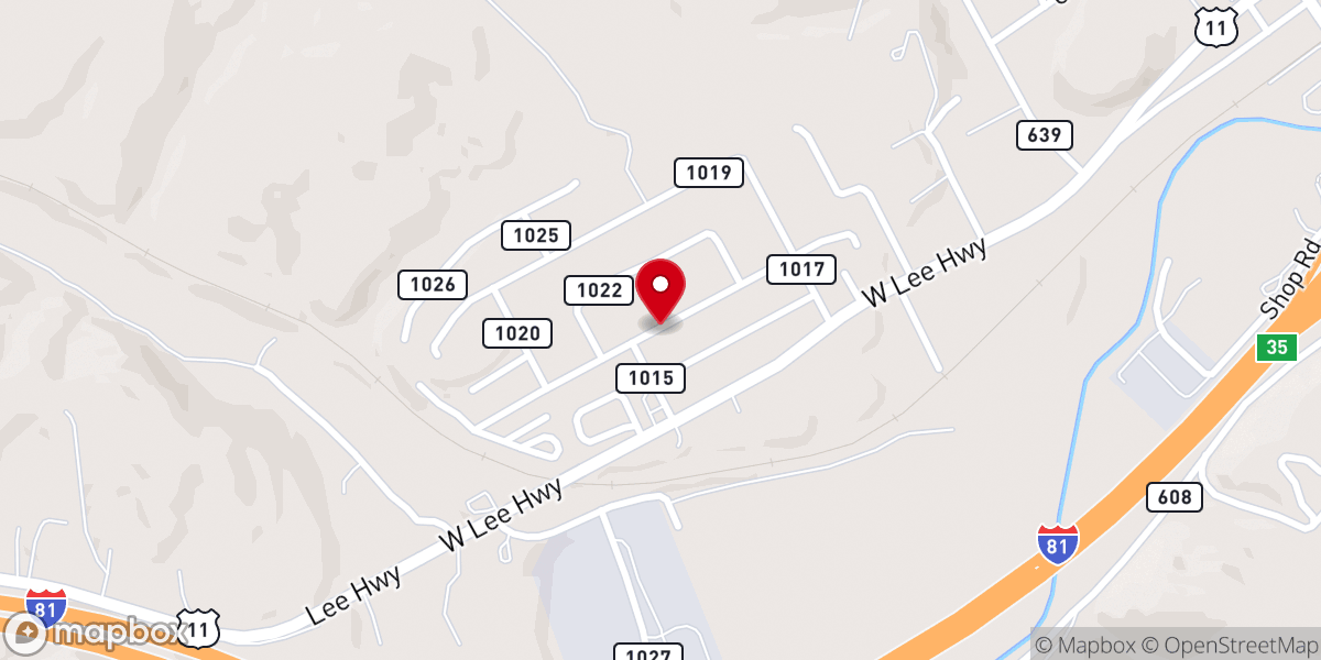 Map showing location of New Heart Christian Life & Counseling Ministries
