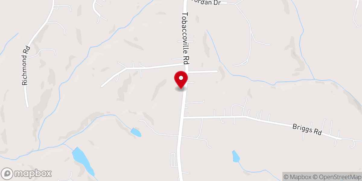 Map showing location of Old Richmond Church