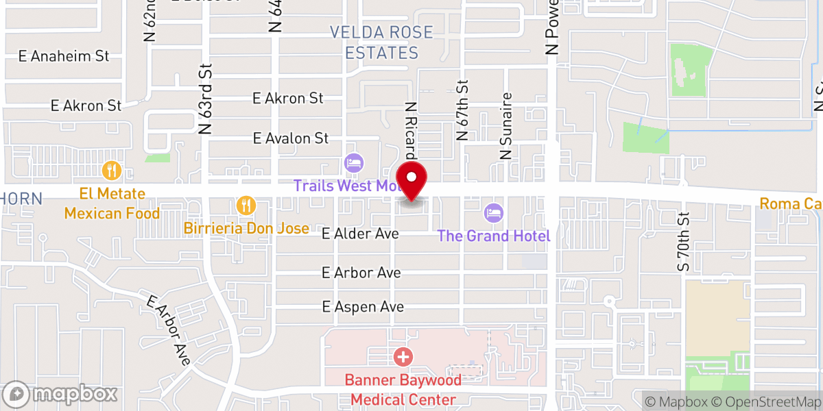 Map showing location of Fountain of Life Christian Fellowship