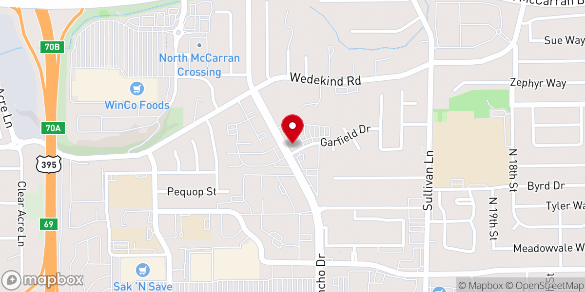 Map showing location of Home Church