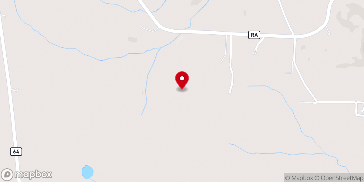 Map showing location of Bolivar, MO 65727