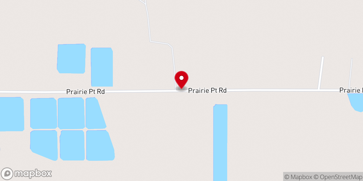 Map showing location of Spring Hill Baptist Church