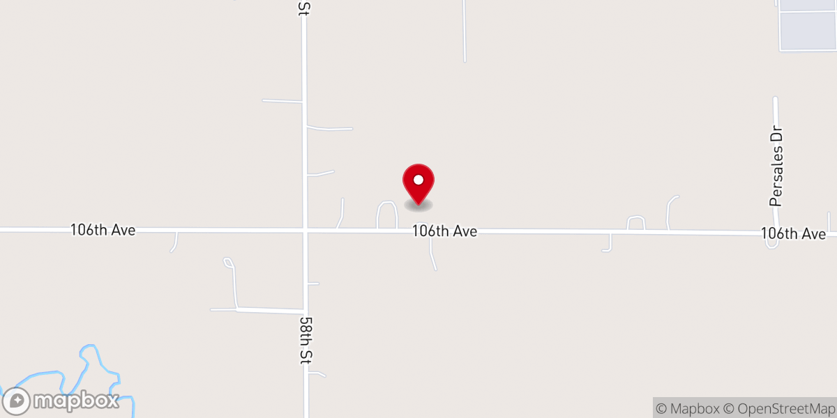 Map showing location of Pullman Country Chapel