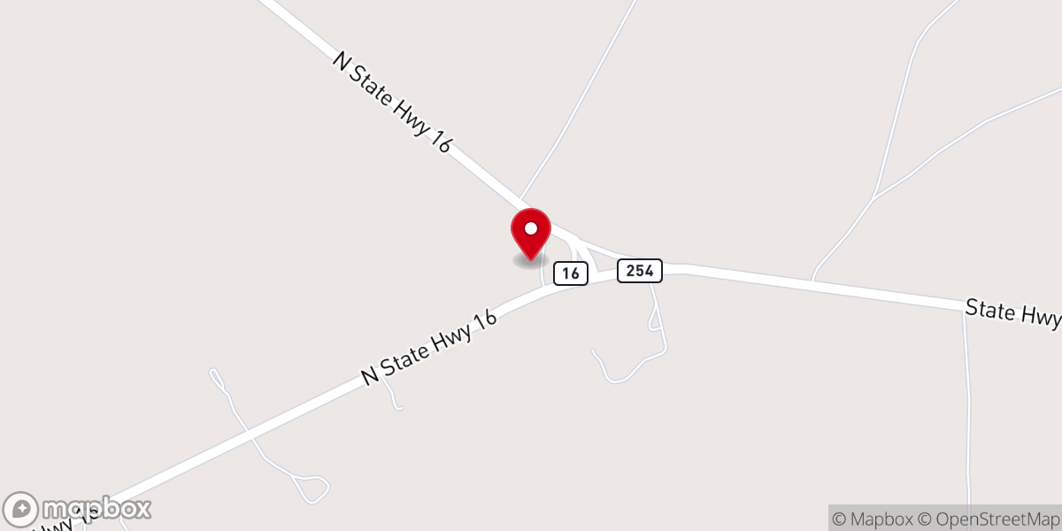 Map showing location of St. Francis of Assisi