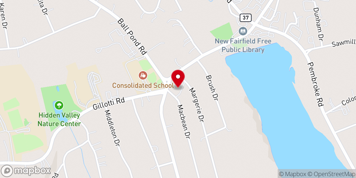 Map showing location of St. Edward the Confessor Parish