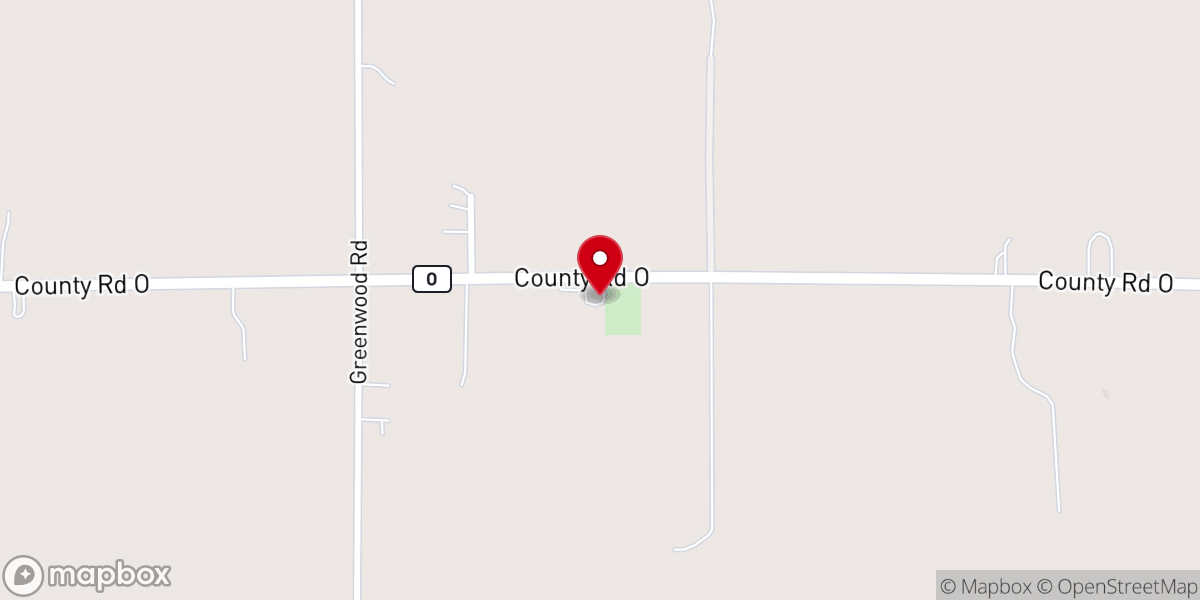 Map showing location of Trinity Evangelical Lutheran Church - Ellington