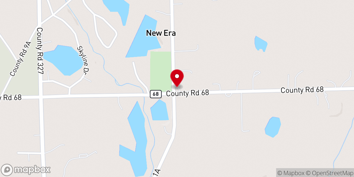 Map showing location of Cedar Chapel