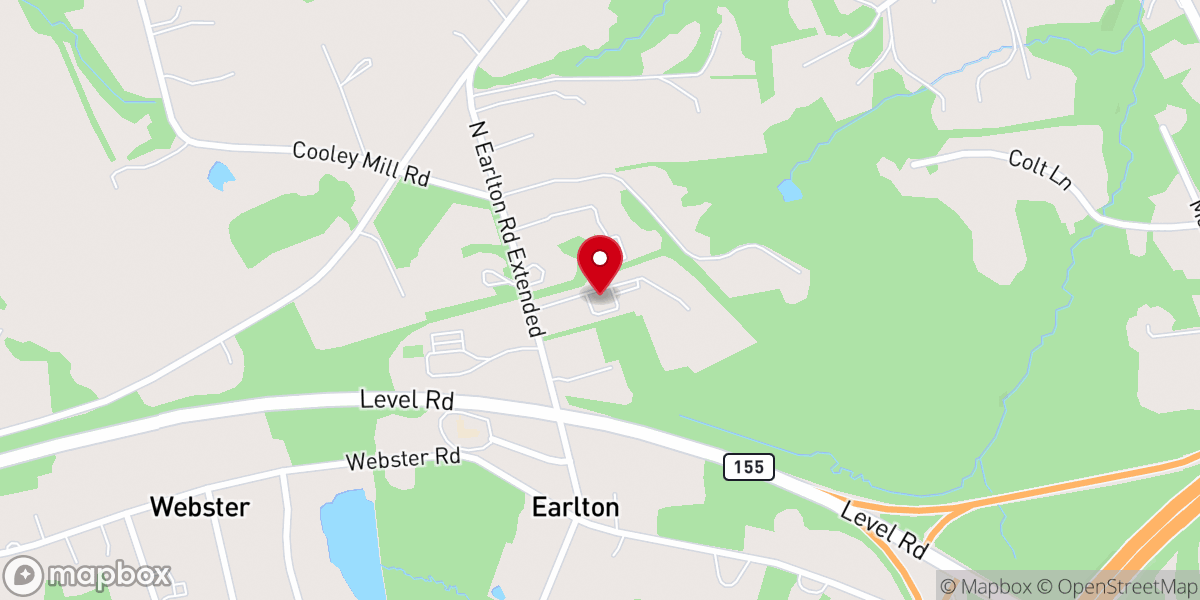 Map showing location of Restore Church