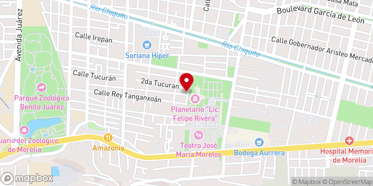 Map showing location of IGLESIA CRISTIANA LINAJE ESCOGIDO