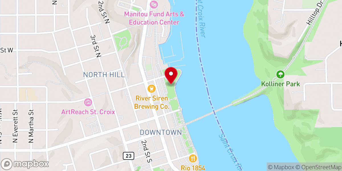 Map showing location of Lowell Park