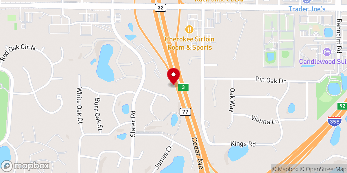 Map showing location of Living Truth Foundation