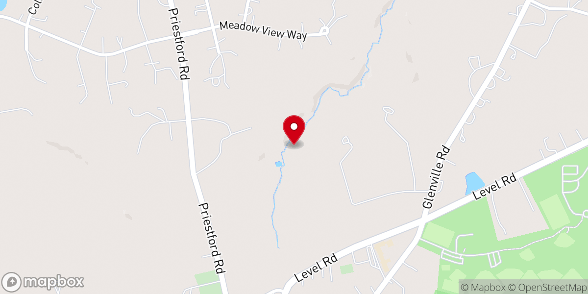 Map showing location of The Carpenters House