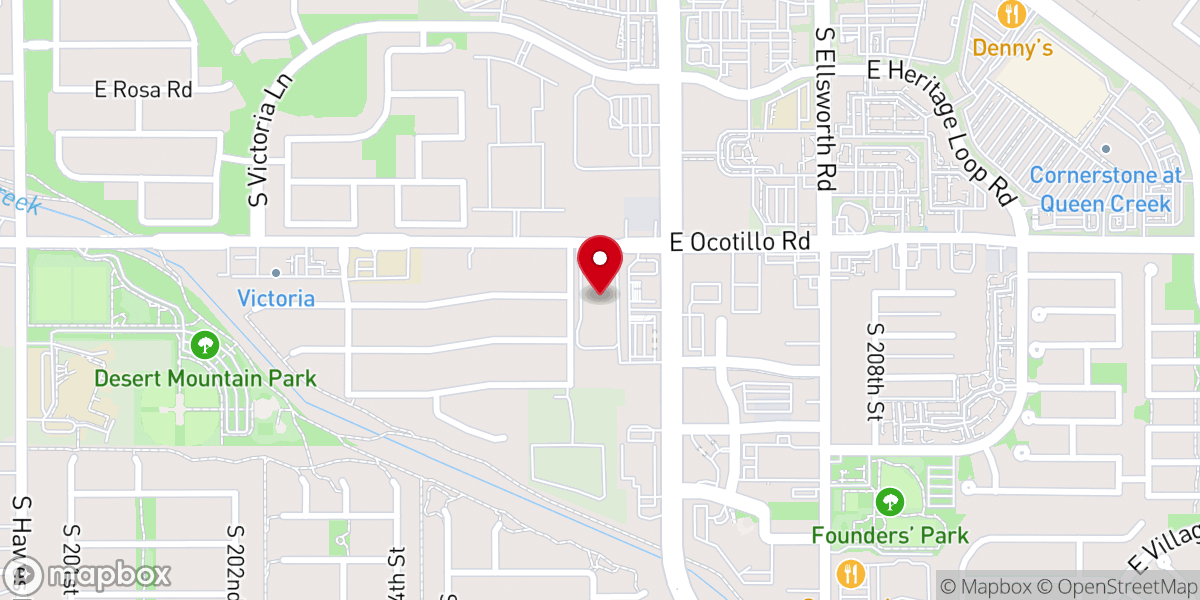 Map showing location of Our Lady of Guadalupe Catholic Church